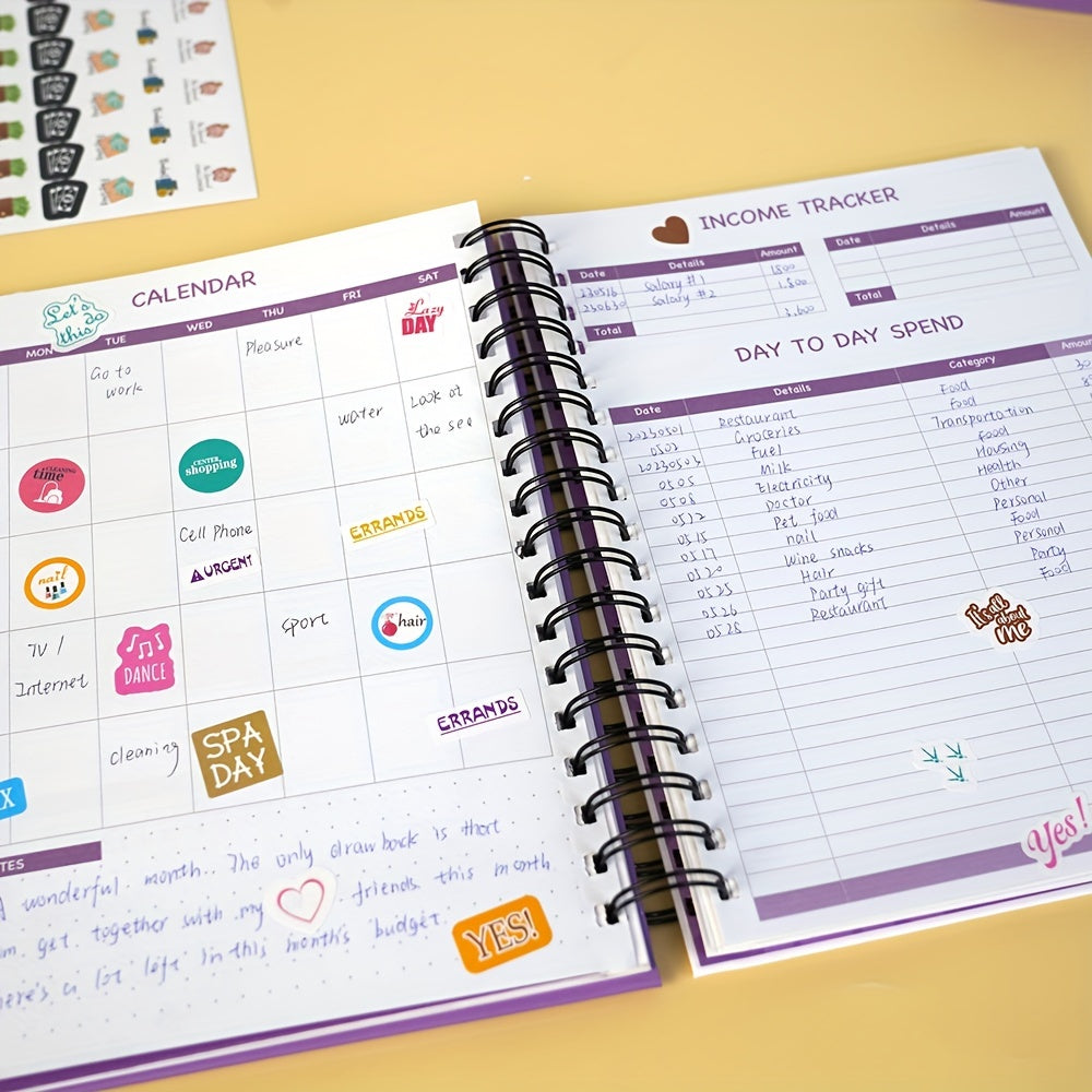 Monthly Budget Envelope Organizer for Bills and Receipts
