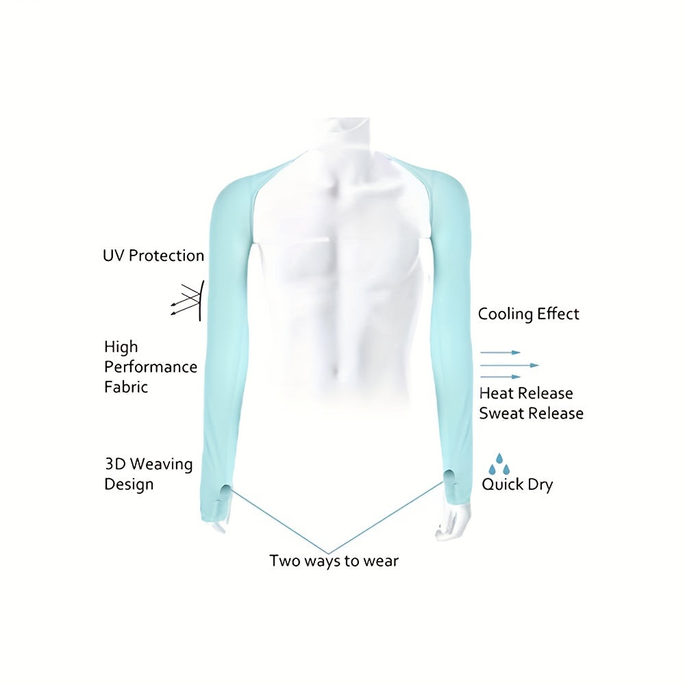 Stay Cool & Protected in Summer with Lightweight Ice Silk Shawl