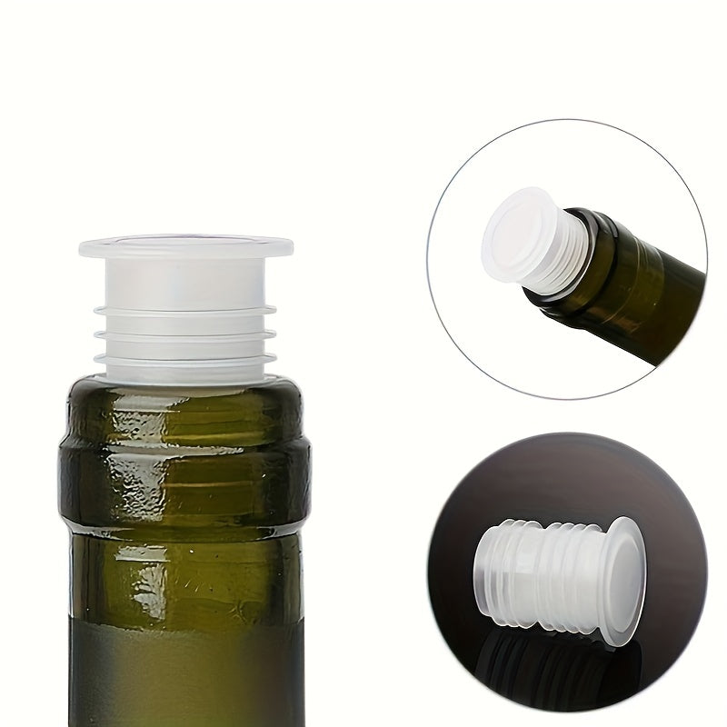 10pcs Plastic Wine Stopper Glass Bottle Save Plug Barware Home