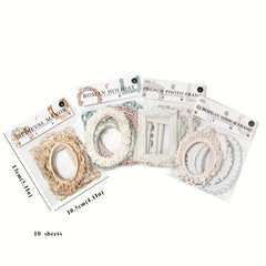 10 Sheets Specialty Paper Collage Card 13cm x 10.5cm Hand Account Base Paper