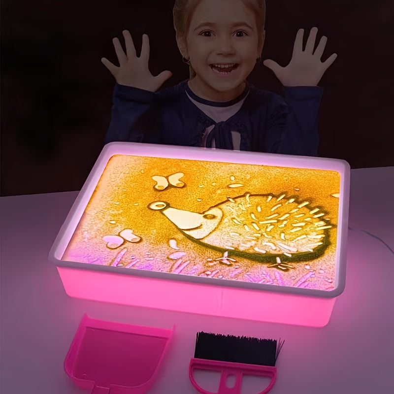 Kids Light Table Sand Art Kit, DIY Craft Supplies