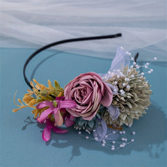 Girl Flower Wreath Headband Hair Accessories