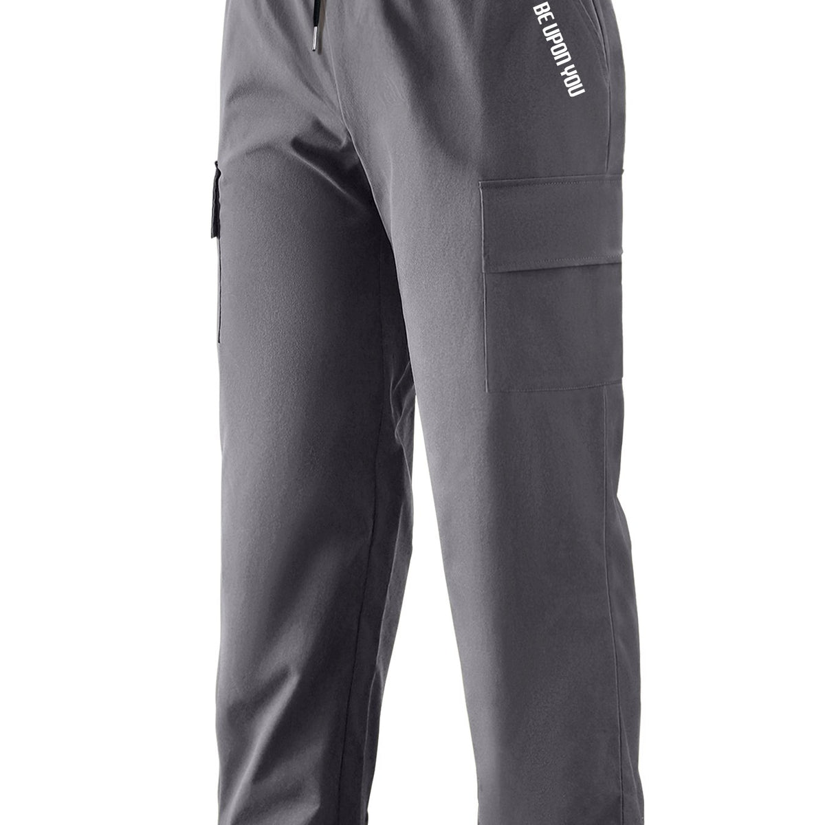 Pattern Print Cargo Pants Men's Loose Trousers Work Outdoors Hip Hop Style