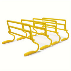 4pcs Folding Football Training Hurdles Adjustable Hurdle For Agility Training