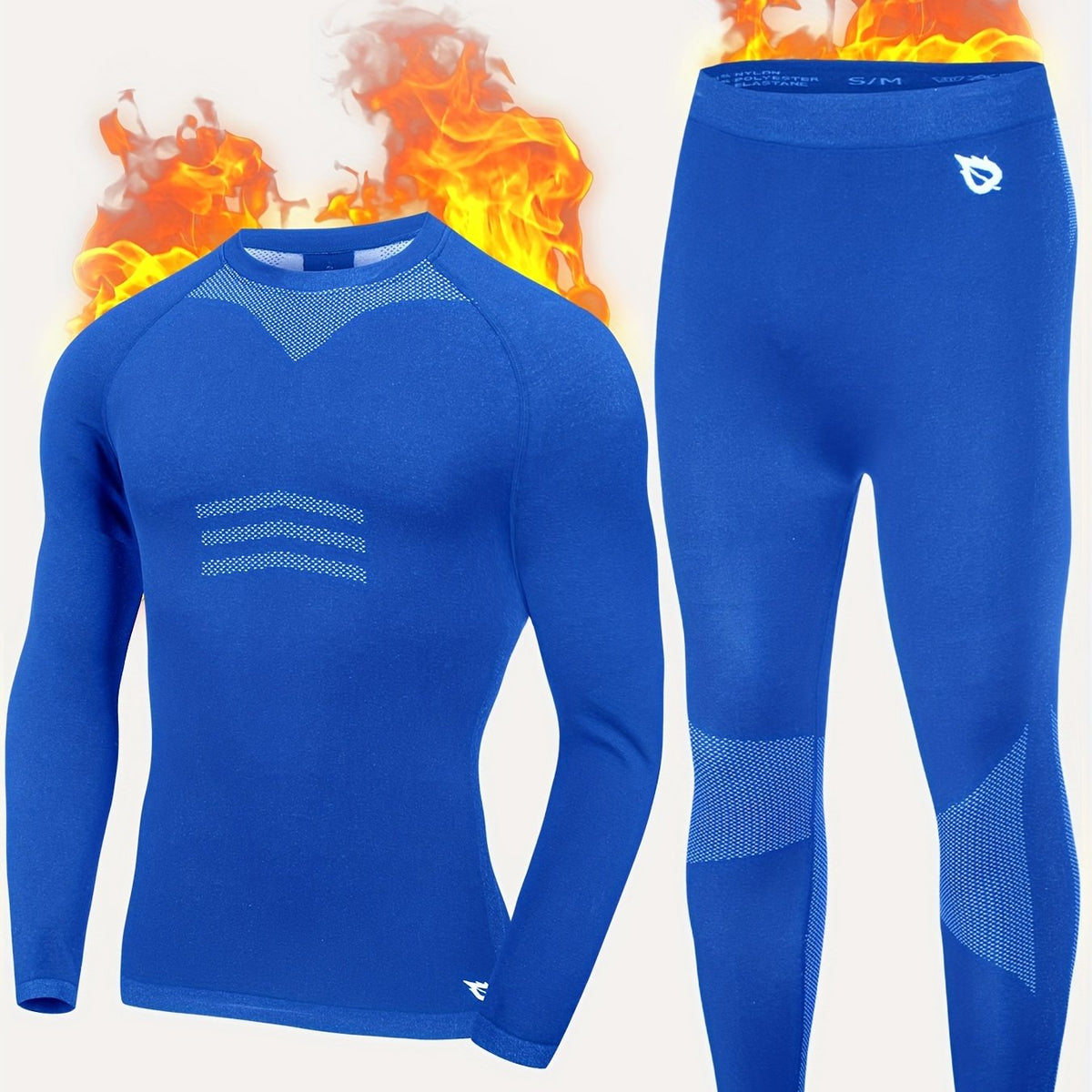 Men's Fleece Thermal Tracksuit Long Sleeve Jersey