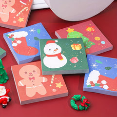 Christmas Sticky Notes Student Learning Marking Office Message Notepad Strips