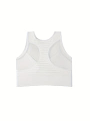 Wireless Tank Sports Bra Push Up Shockproof Running Bra
