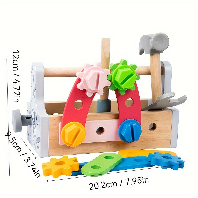 Wooden Play House Toy Set Educational Toy