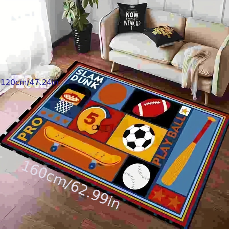Cartoon Children's Carpet Living Room Thickened Bedroom Bedside Blanket