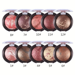 Multifunctional Blusher Makeup Baking Eyeshadow Baked Powder Blush