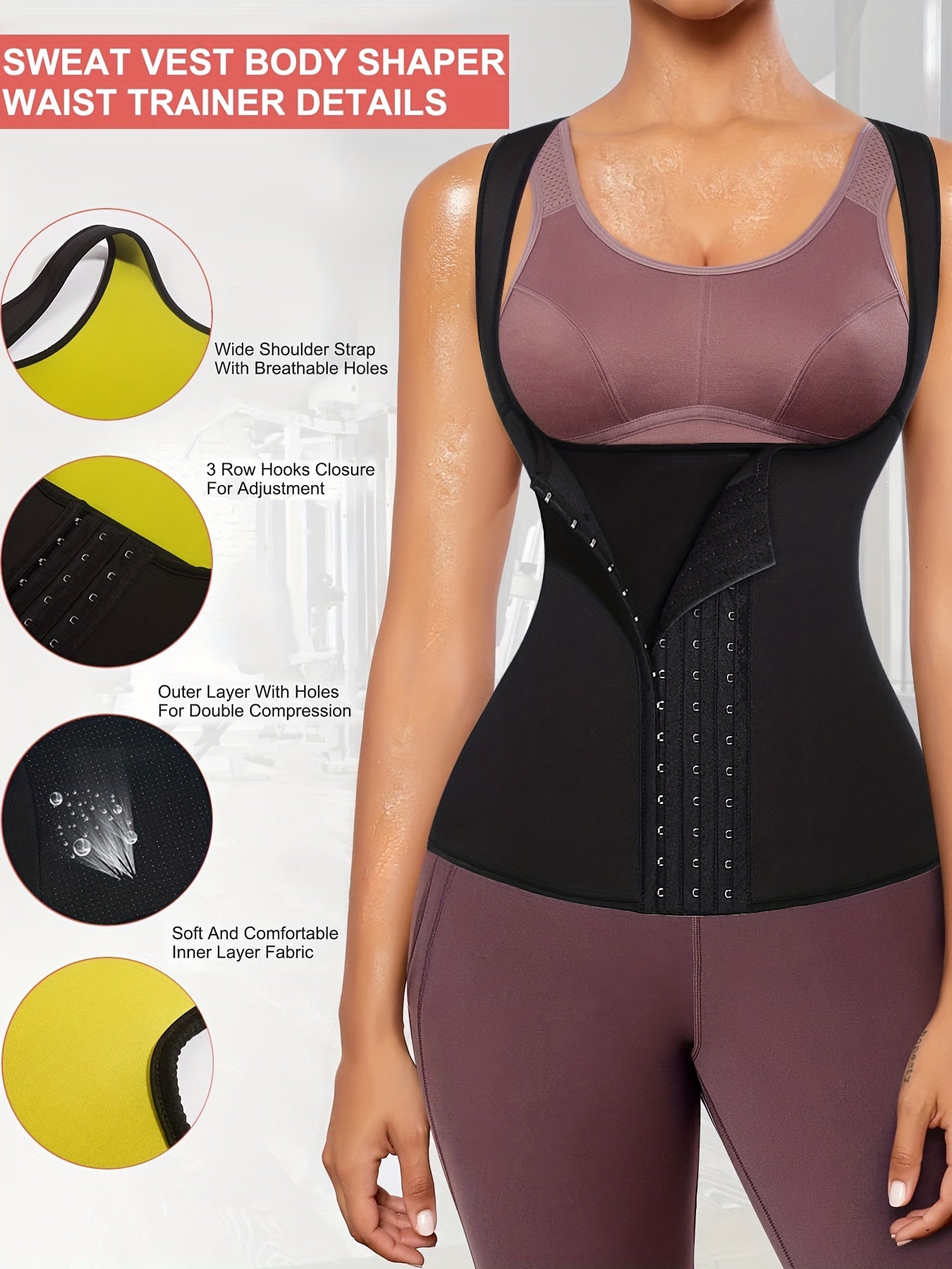 Women's Waist Trainer Tummy Control Tank Top