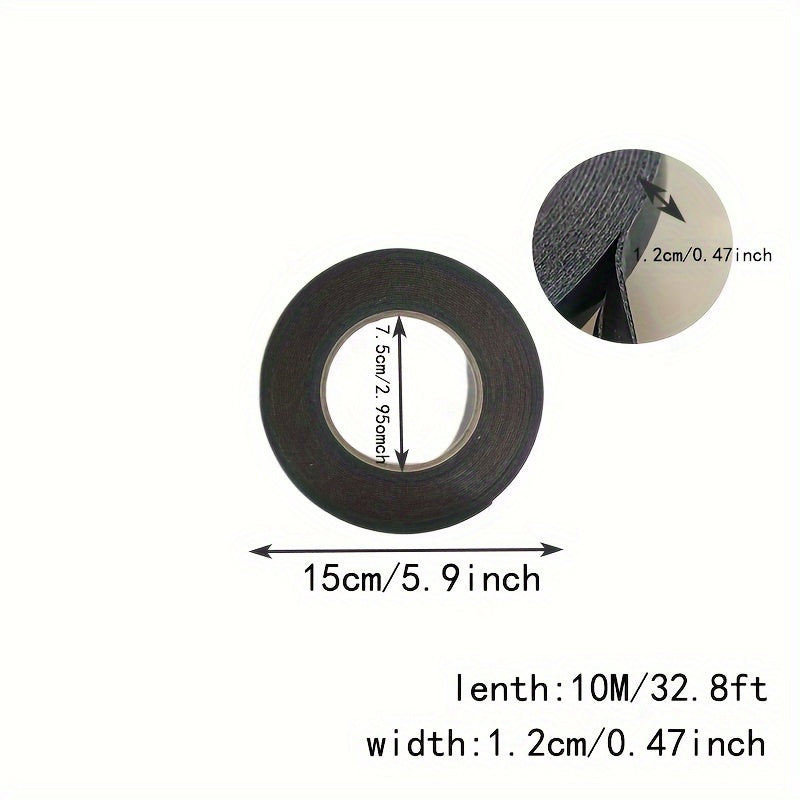 Strong Double Sided Foam Tape Waterproof Adhesive 12mm 10m 6mm 10m