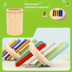 Wooden 3 in 1 Sorting Cup Game for Kids