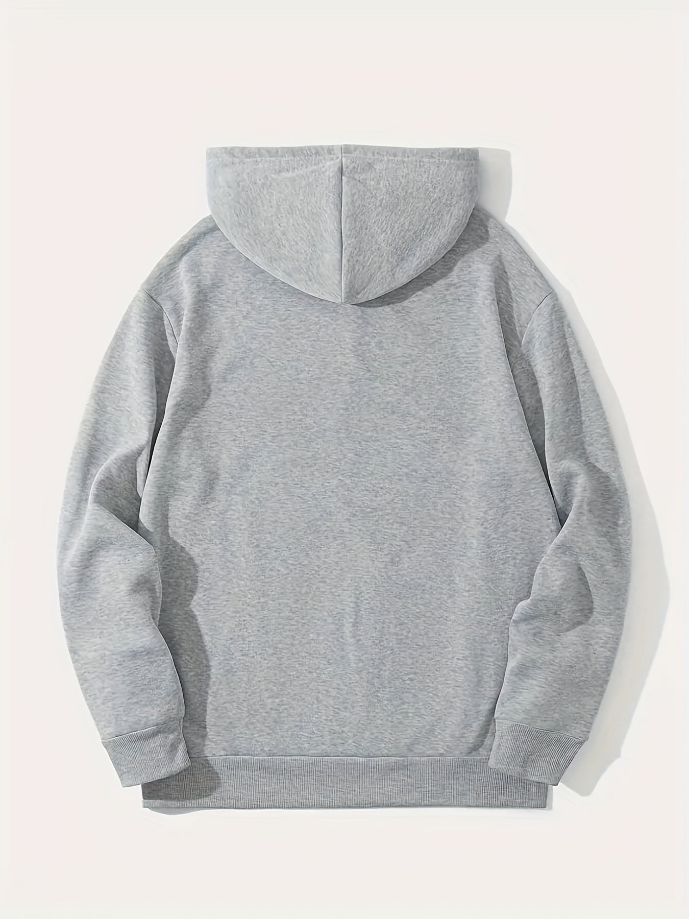 Men's Car Monster Print Hooded Sweatshirt Long Sleeve Drawstrings