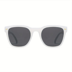 OUWEN Square Polarized Sunglasses Retro Men Sun Glasses UV400