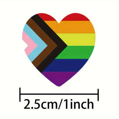 500pcs Thank You Love Stickers Holiday Decoration Gift Self adhesive Labels
