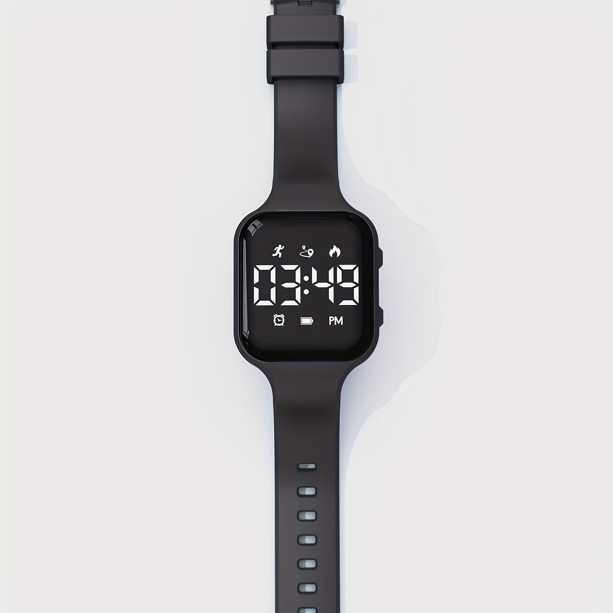 LED Digital Pedometer Tracker Activity Watch for Kids