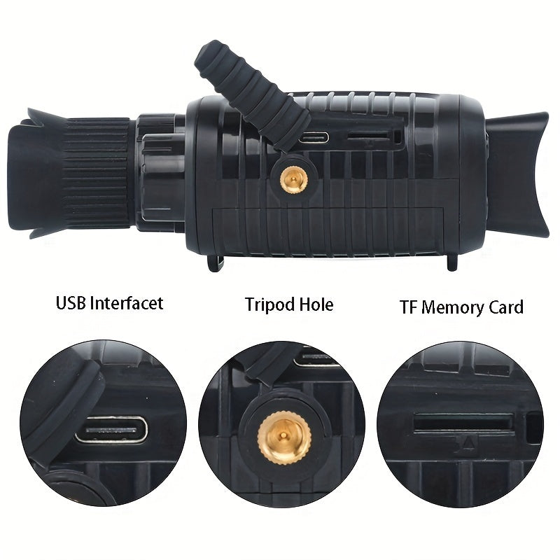 Handheld Monocular For Night Vision HD Bird Watching Hiking