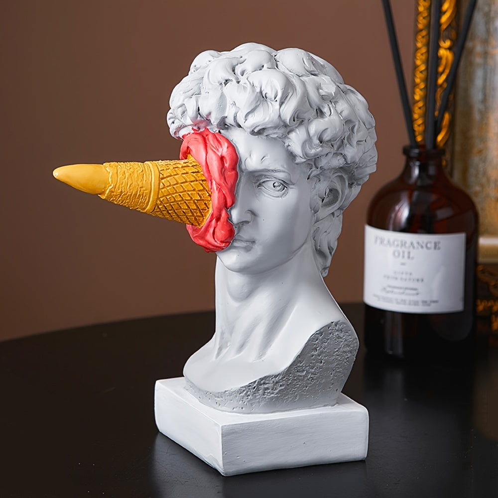 Mythology Ice Cream Statue for Home Decor