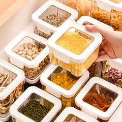 Food Organizer Kitchen Pantry Storage Jars with Lids Biscuit Tea Canister