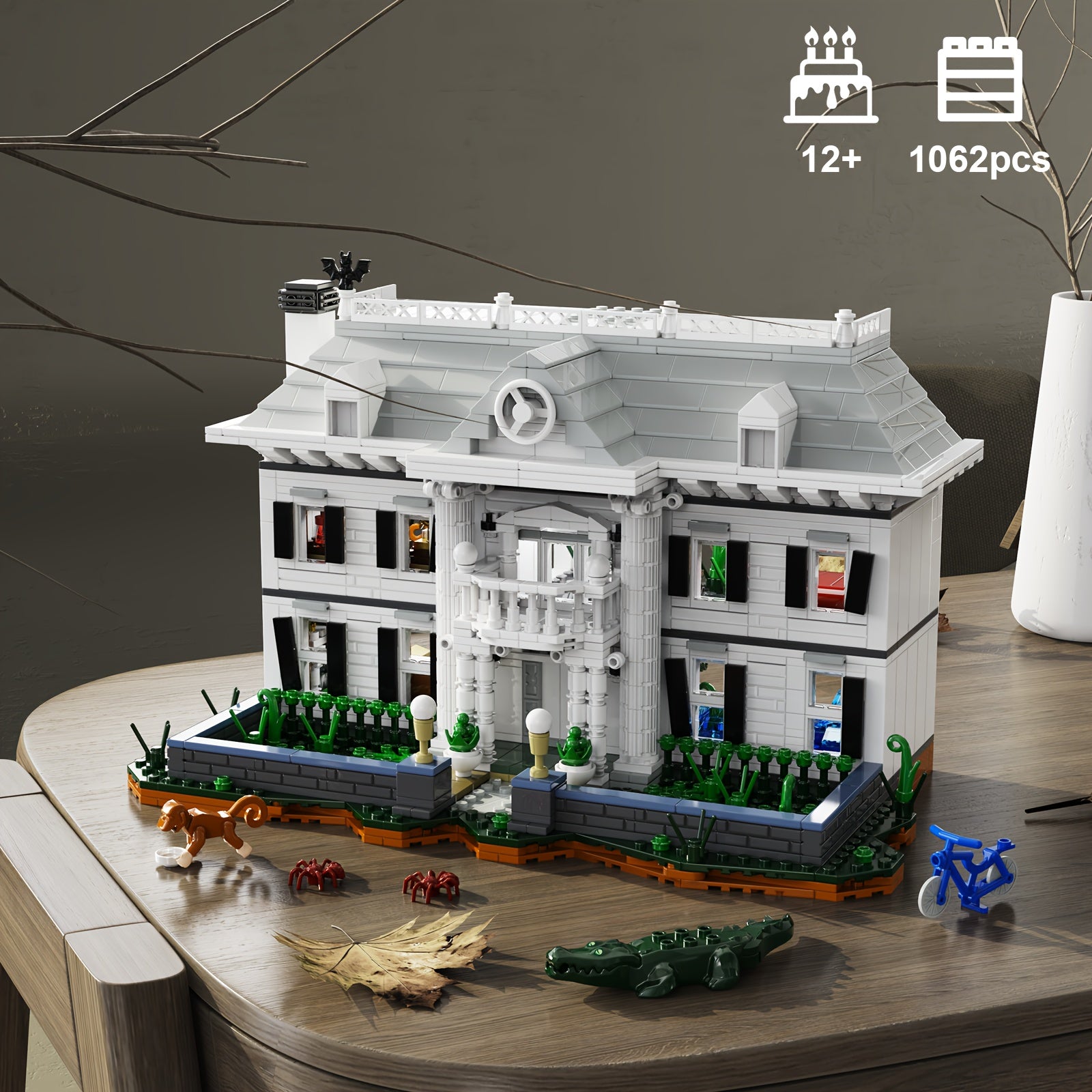 Film Architecture Brave Man House Building Blocks Set