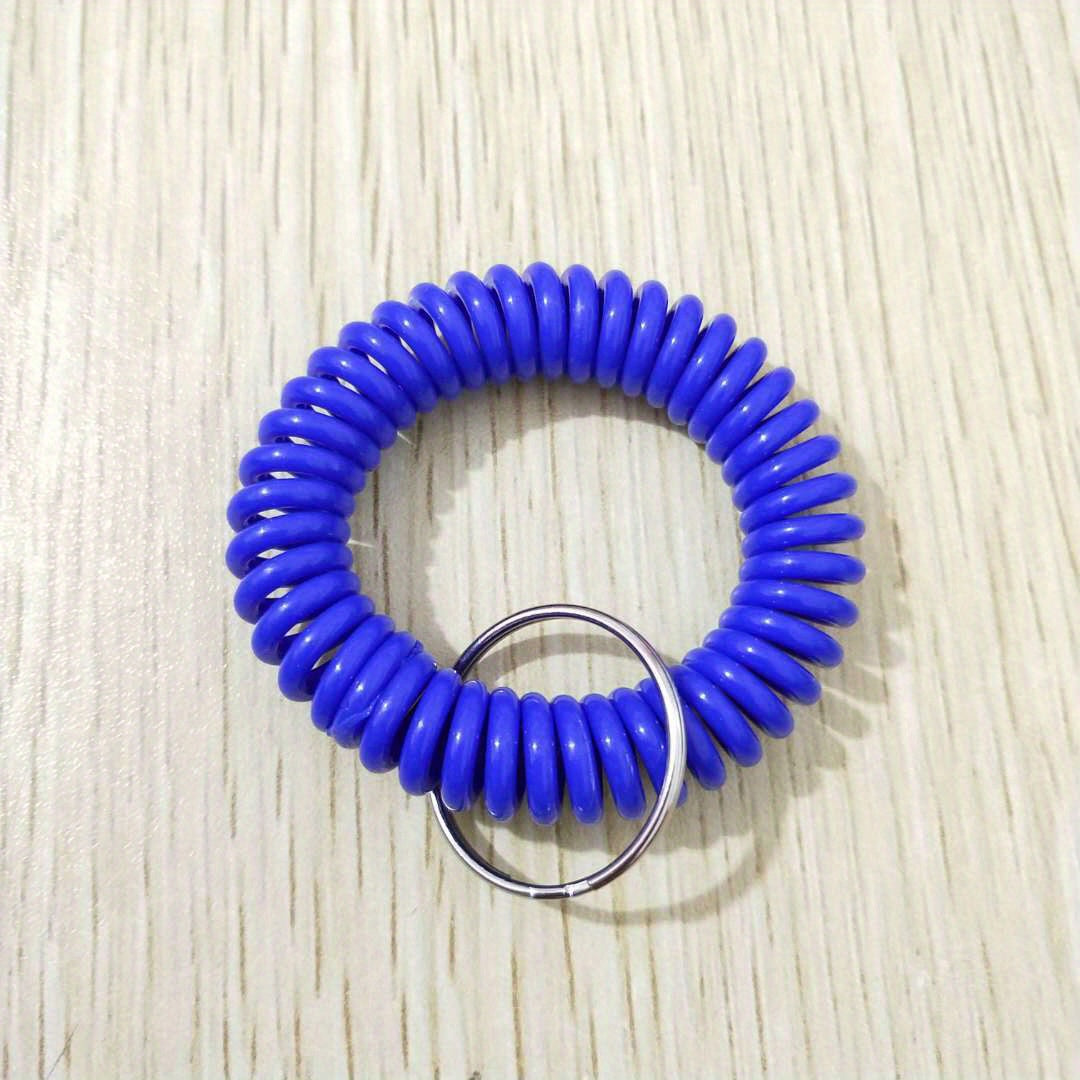 Coli Wire Bracelet Keychain Hair Tie Key Ring Purse Bag Charm Earphone Accessory