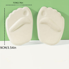 Women Half Size Pads for High Heels, Anti Pain Non Slip Insoles