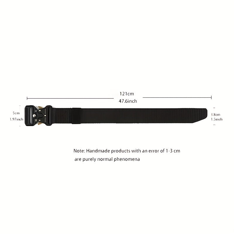 Tactical Belt Men's Outdoor Protection Military Training Belt