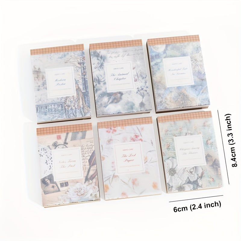100 Sheets Vintage Scrapbook Paper for Journaling