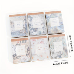 100 Sheets Vintage Scrapbook Paper for Journaling
