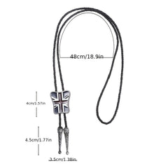 Metal Necktie Necklace Flag Unique Casual Electroplating