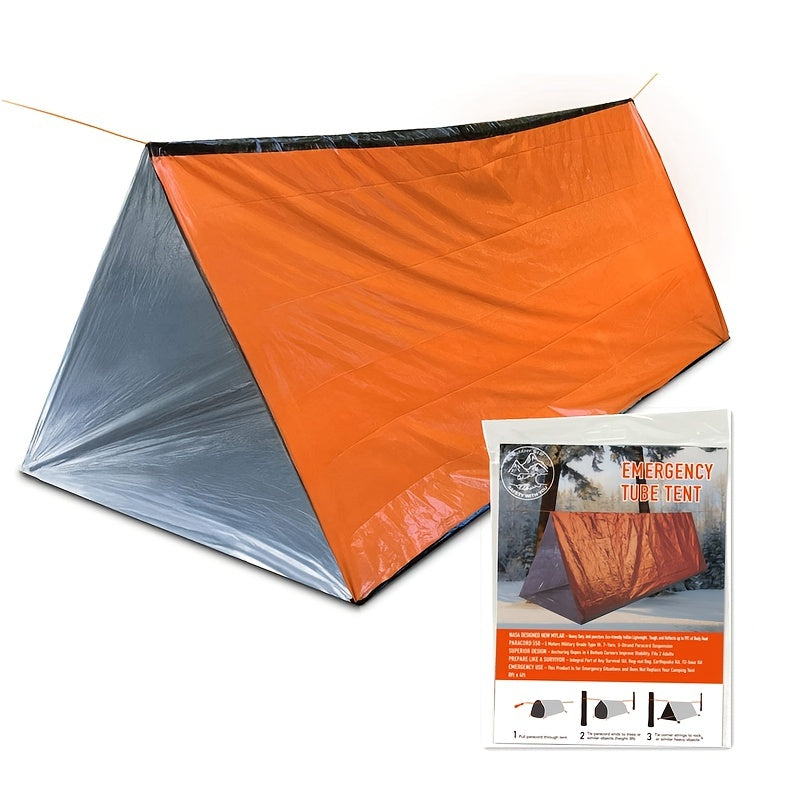 Windproof Waterproof Thermal Emergency Shelter for Camping Hiking
