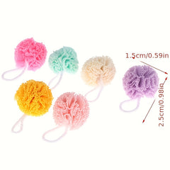 6pcs Mixed Bath Balls for Dollhouses Toy Houses
