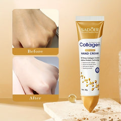 3pcs Collagen Anti Aging Hand Cream - Deeply Moisturizing for Dry Rough Hands