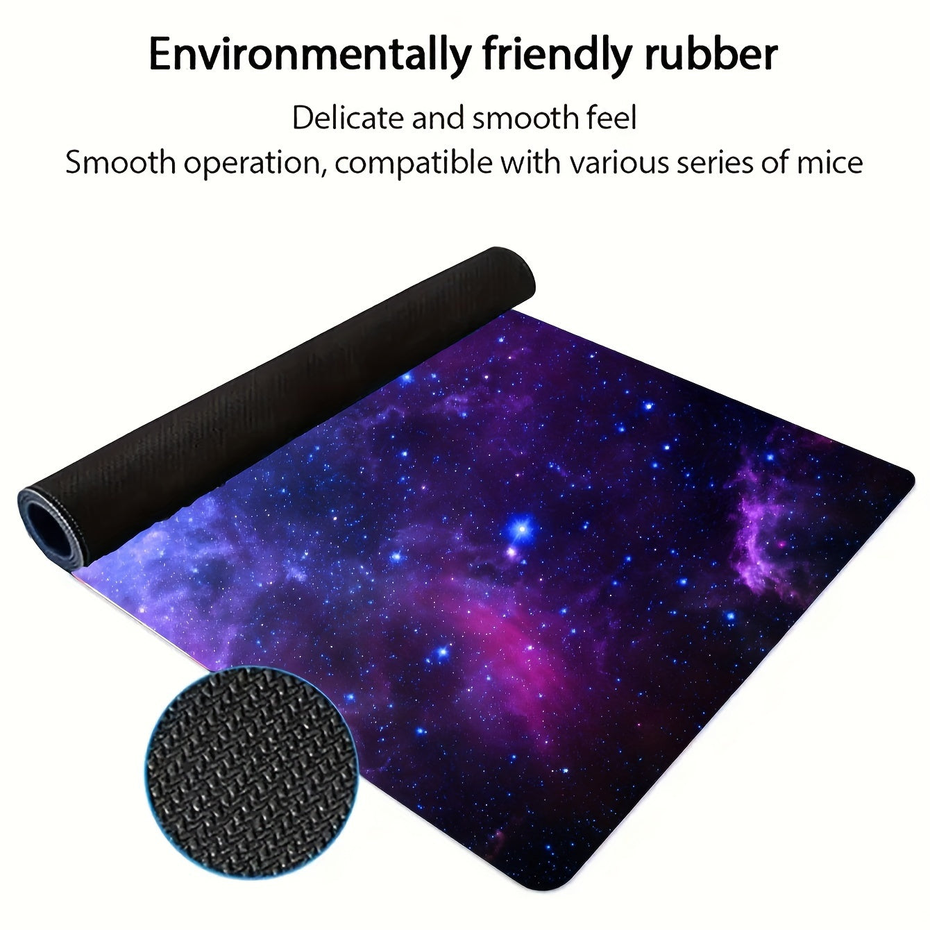 Large Mousepad HD Keyboard Desk Mat Non-slip Office Mouse Pad
