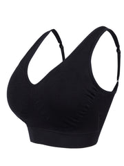  Seamless Sports Bra High Elastic Wire-Free Yoga Fit