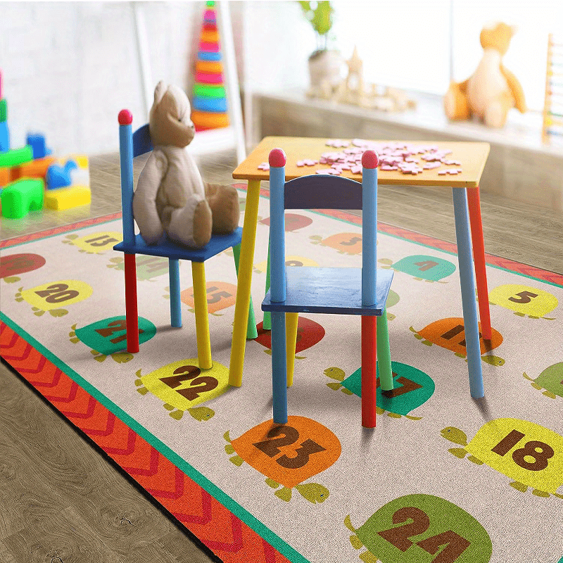 1pc Game Mat Large Carpet Area Carpet Living Room Bedroom Study