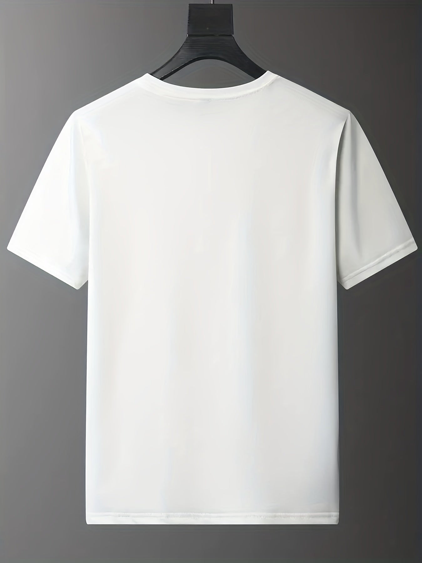 Watercolor Deer Print Men's Comfort Tee for Outdoor Summer