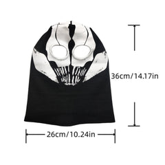 Halloween Dress Up Hat Riding Mask Sweat Absorption Sunscreen Headgear
