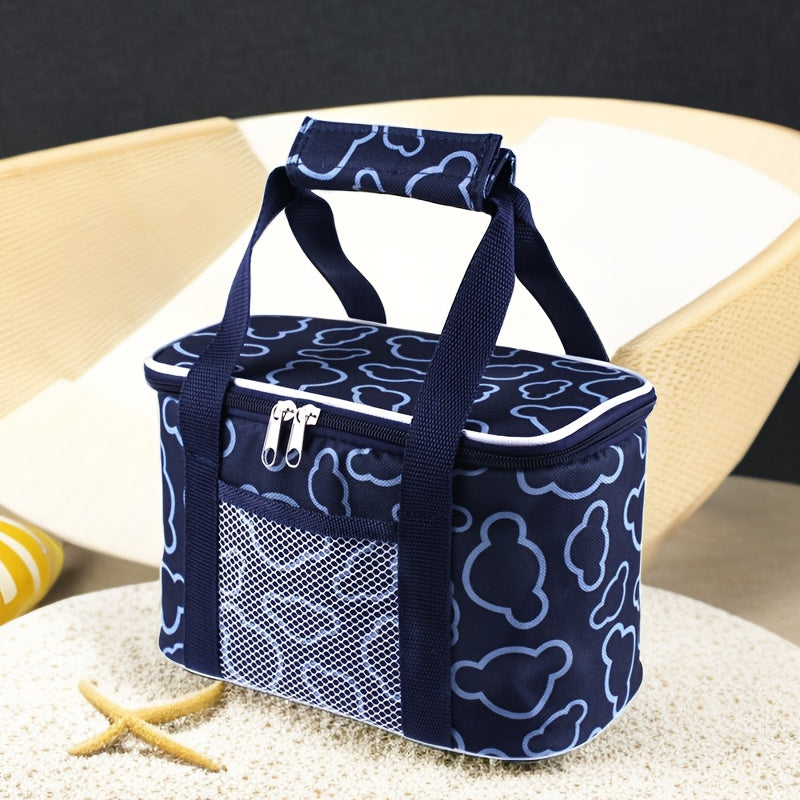 Portable Beverage Insulation Bag Waterproof Cooler Bento Bag