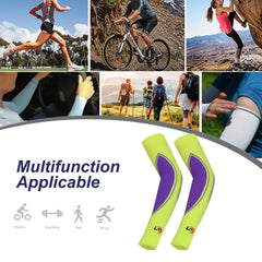 Cooling Arm Sleeves Moisture Wicking For Outdoor Driving Cycling