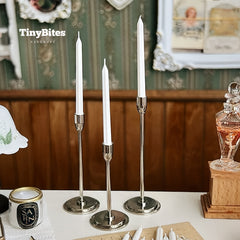 1:6 Dollhouse Candle Holder Non-Lit Dinner Prop Model