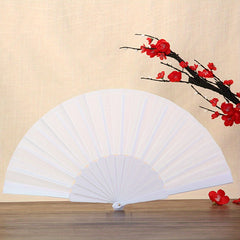 Colorful Plastic Chinese Style Folding Fan for Dance Clothing