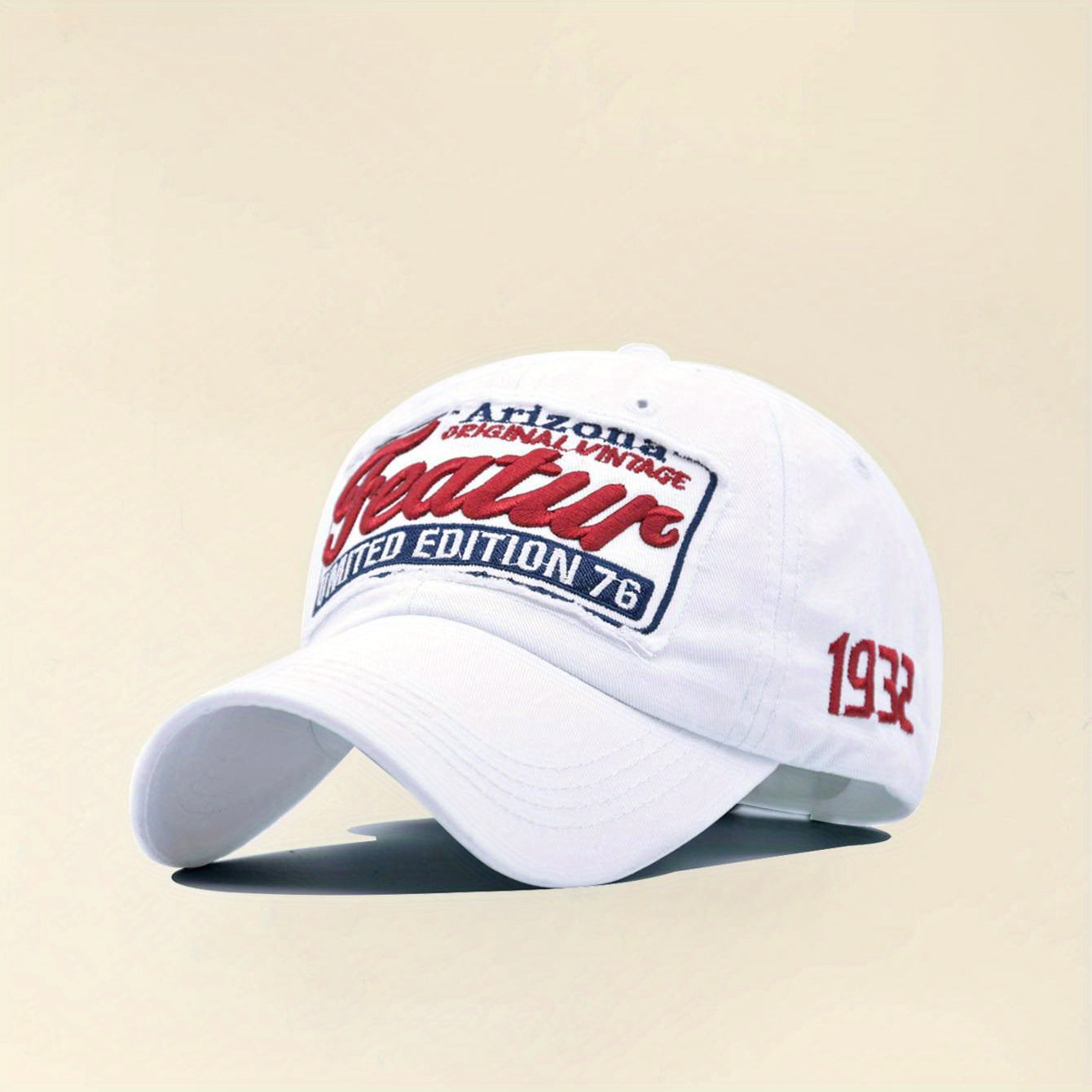 Embroidery Patch Baseball Cap Couple Hip Hop Sun Hat