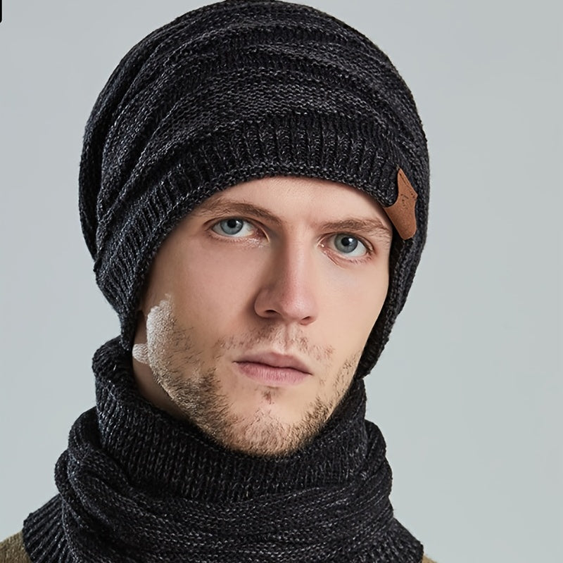Warm Knitted Hats for Men and Women - Autumn/Winter Caps