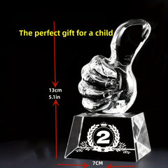 Personalized Crystal Sports Trophy for Winners