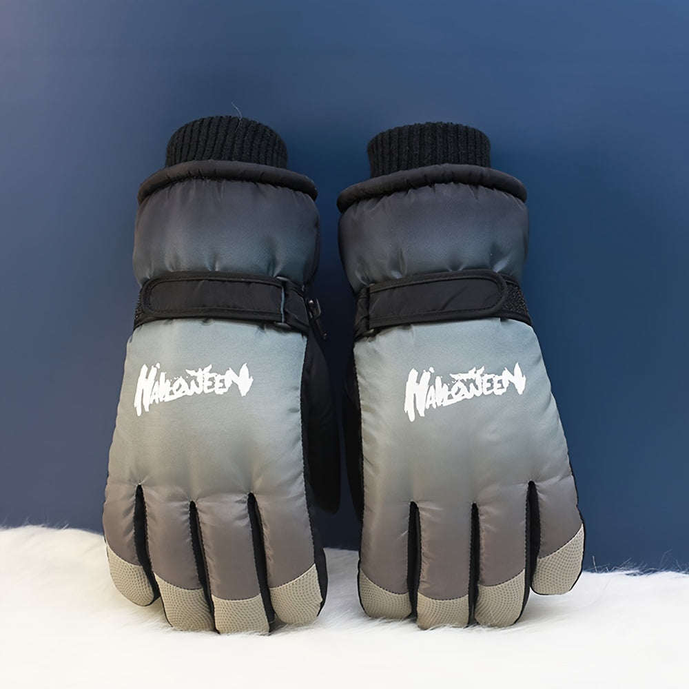 Unisex Skiing Gloves Waterproof & Windproof Snowboard Gloves