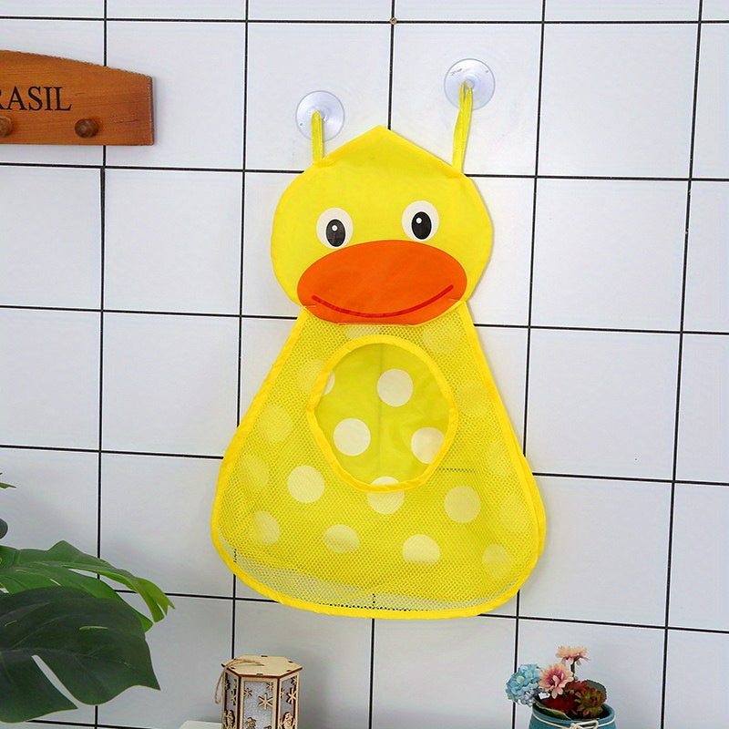 17inch Baby Toy Storage Bag - Ideal for Bath Time, Toilet Drain Netting