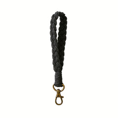 Cotton Wristlet Keychain Lanyard for Women and Girls