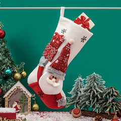 Christmas Socks Candy Gift Toy Bag Decoration Party Accessories